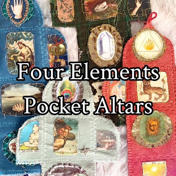 Pocket Altars for the four elements