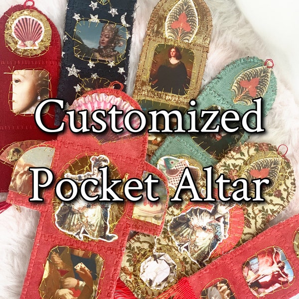 Personalized Pocket Altar Customized Pocket Oratory Preorder
