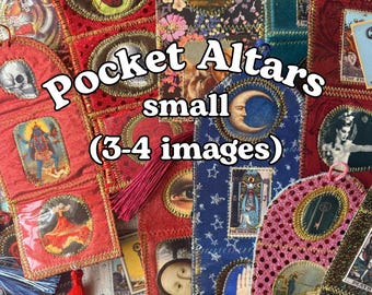 Altarini tascabili in offerta. Opere d'arte originali fatte a mano.