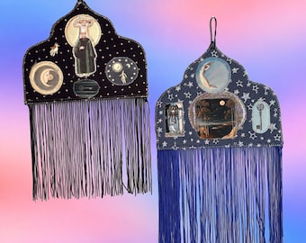Moon Collection Talismans Medium. Original Artwork Altar Decor Moon Magic Decor Moon Witch Altar