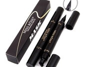 Black Winged wing Eyeliner Stamp Waterproof Eye Liner Pencil Liquid MISS ROSE