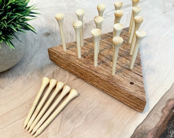 Pin Oak Wood Peg Game: Triangle Puzzle Brain Teaser