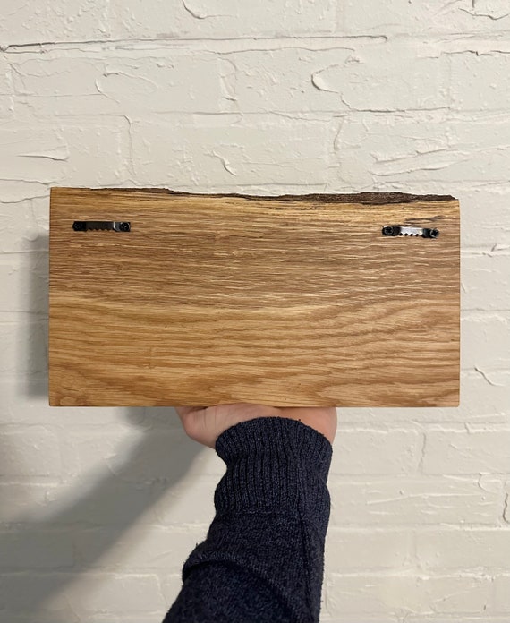 12 Live Edge Key Hook Wooden Key Holder Entryway or Laundry Room