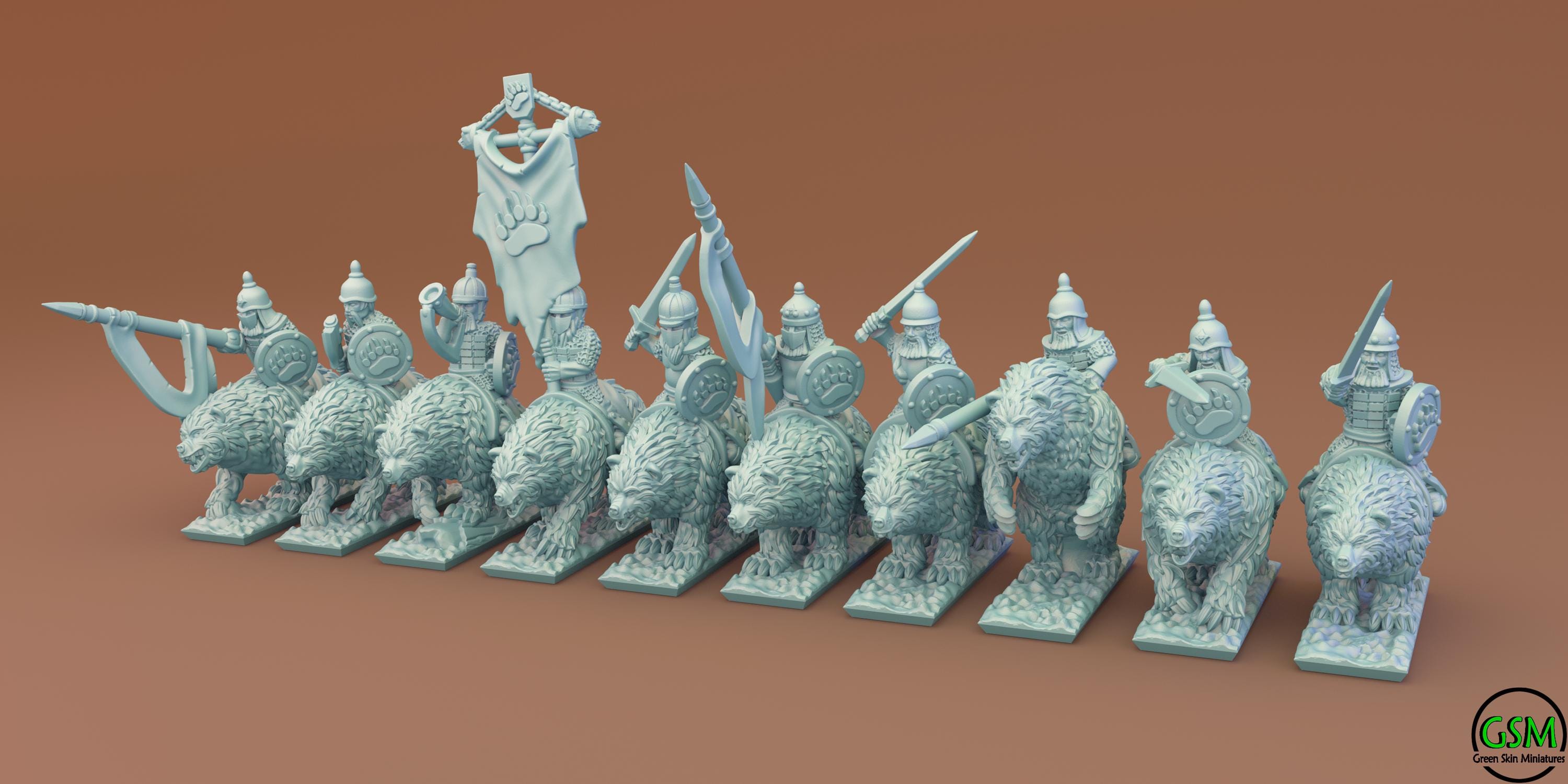 Bear Cavalry Miniatures
