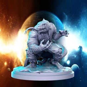 Lizard - Super Heroes - RN EStudio - Tabletop Games - Resin Miniature