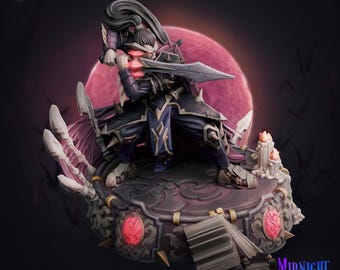 CalebBludworth - Midnight Curse - Cast n Play - Detailed Miniatures - Tabletop RPGS