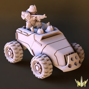 Space Conscripts ATV - 15mm - Wargaming Army/Proxy Models - Resin Miniatures