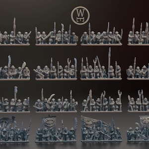 Morghei Orc Rabble - 10mm - Revolution - Detailed Miniatures