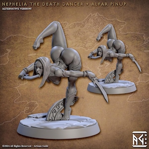 Nephelia la danzatrice della morte - Artisan Guild - Giochi da tavolo DnD - Miniature in resina