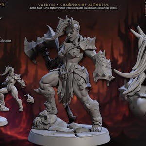 Vaeryss - Artisan Guild - DnD Tabletop Games - Resin Miniature