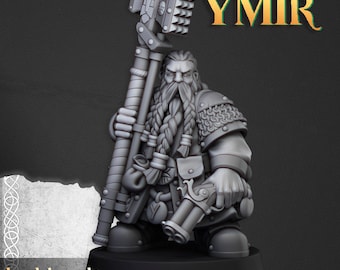 Dwarfs - Male Engineer - Sons of Ymir - 32mm/28mm - Ideal for Tabletop RPGs | Dungeons and Dragons - Highlands Miniatures