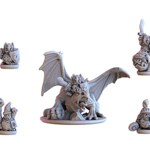 Halblinge - Helden & Reittiere - 10mm Detailgetreue Miniaturen oldhammer Kriegsmeister könige des krieges