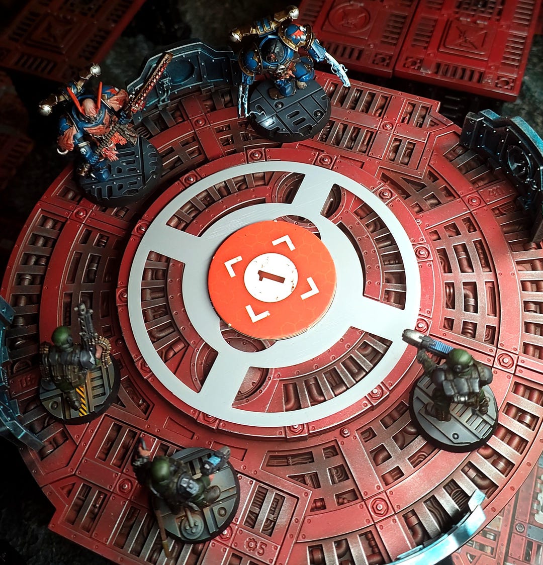 Objective Control Markers Kill Team 2024 new Edition Thin Version - Etsy