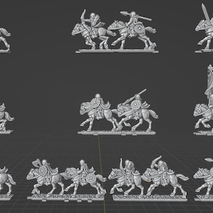 Horse Lords - Kavallerie - 10 mm - Revolution - Detailgetreue Miniaturen