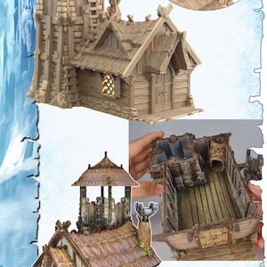 Scenery/Terrain - The Outpost -  10mm scale - Resin Models