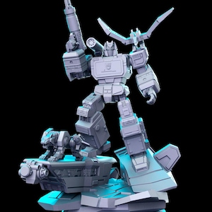 Soundwave - RN EStudio - DnD Tabletop Games - Resin Miniature