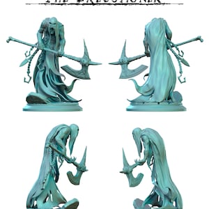 The Executioner - Fantasy Tabletop RPG Model - DnD Tabletop Games - Resin Miniature