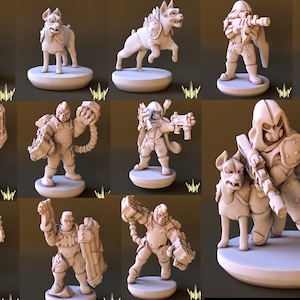 Space Conscripts Special ops, 15 mm, Wargaming Army/Proxy Models, Miniaturas de resina