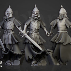 Wraiths - 32mm/28mm - Ideal for Tabletop RPGs | Dungeons and Dragons - Highlands Miniatures