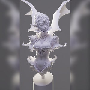 Asteria, Princess of Starlight - Bust - Display - Fantasy Tabletop RPG Model - DnD Tabletop Games - Resin Miniature