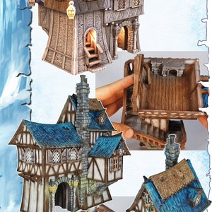 Scenery/Terrain - Oldkeep Barracks -  10mm scale - Resin Models