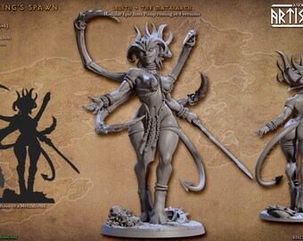 Lilith the Matriarch - Pinup - Tieflings - Artisan Guild - Dnd