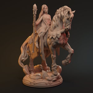 The Merlin Chronicles - Lake Fairy - Fantasy Tabletop RPG Model - DnD Tabletop Games - Resin Miniature
