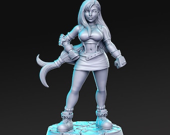 Dhiva - RN EStudio - DnD Tabletop Games - Resin Miniature