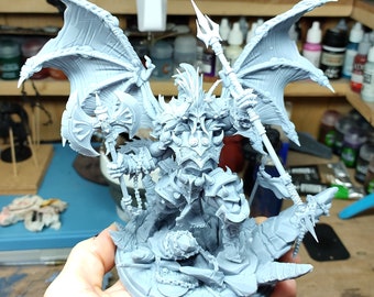 Thulugar, Demonic Prince - Cast n Play - Detailed Miniatures - Tabletop RPGS