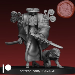 Yojimbo - ESStudios - DnD Tabletop Games - Resin Miniature