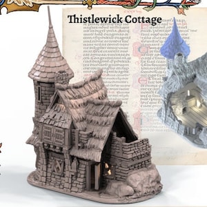 Scenery/Terrain - Thistlewick Cottage -  10mm scale - Resin Models