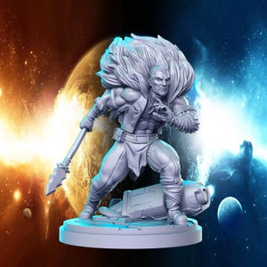 Kraven - Super Heroes - RN EStudio - Tabletop Games - Resin Miniature