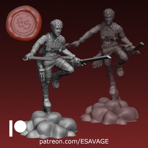Bertholdt - ESStudios - DnD Tabletop Games - Resin Miniature