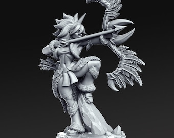 Kira - RN EStudio - DnD Tabletop Games - Resin Miniature