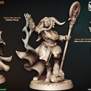 Taura The Oracle Pinup - Artisan Guild - DnD Tabletop Games - Resin Miniature