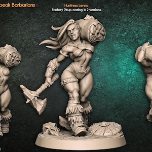 Cacciatrice Lenna - Pinup - Artisan Guild - Giochi da tavolo DnD - Miniatura in resina