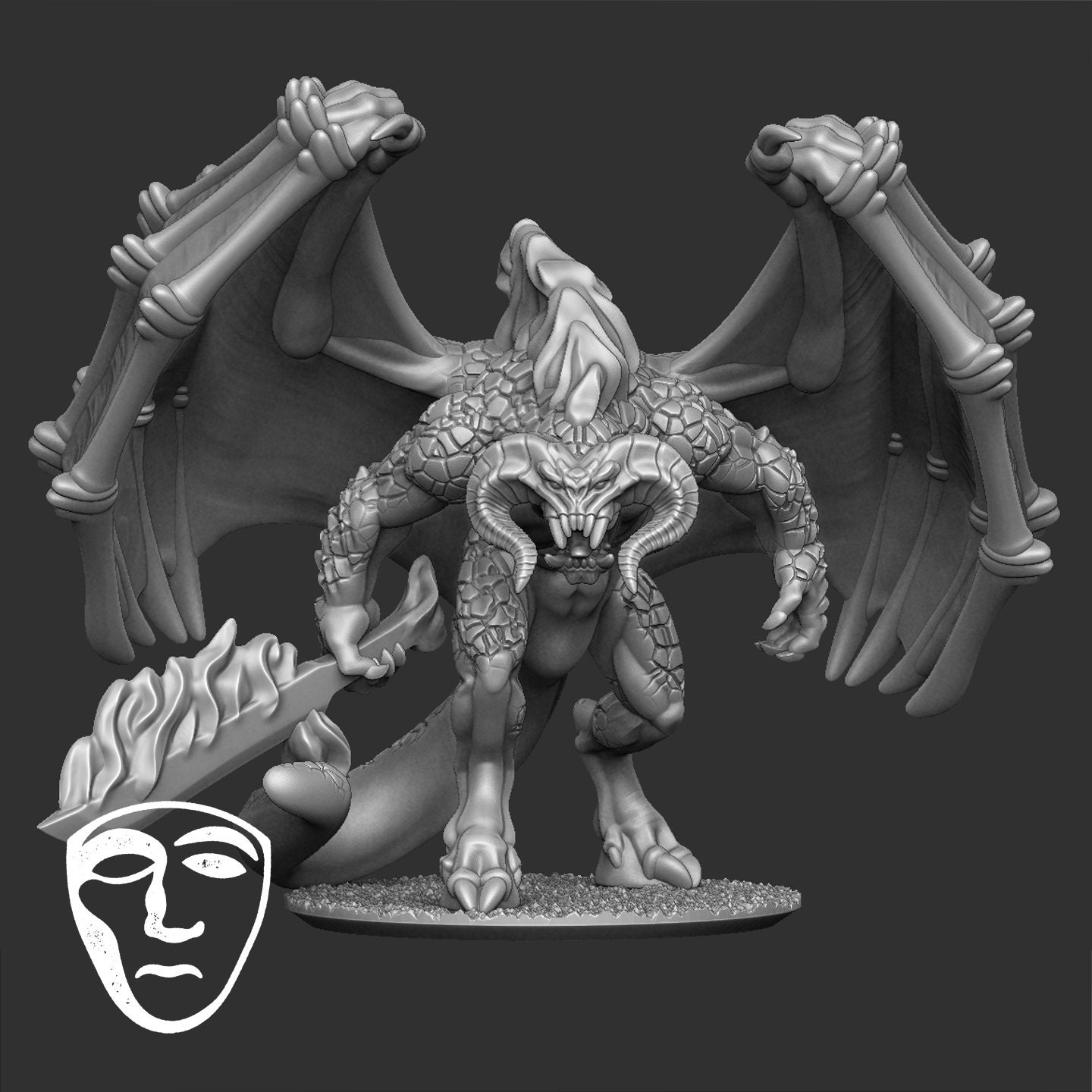 Wizard Devil Mini Wizard and Demon - 10mm - 15mm - Revolution - Detailed Miniatures - Etsy