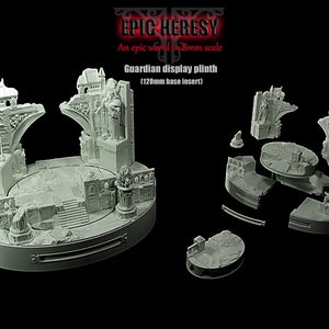 Guardian Display Plinth  - 6mm - 8mm - Epic Scale - Wargaming - Display Plinth