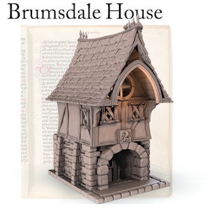 Scenery/Terrain - Brumsdale House -  10mm scale - Resin Models