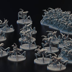 Voidship Troopers - Scorpion Bugs - Tabletop RPG - Wargaming - 6mm - Sifi - Resin Miniatures