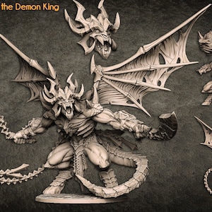 Demon King Baalzrodan - Artisan Guild - DnD Tabletop Games - Resin Miniature