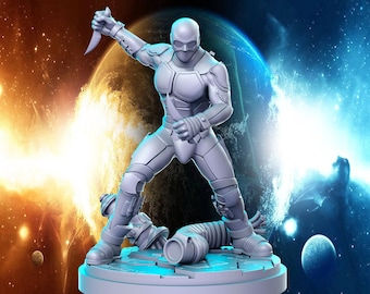Black Noir - Supereroi - RN EStudio - Giochi da tavolo - Miniature in resina