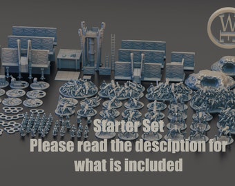 Voidship Troopers Starter Set - Tabletop RPG - Wargaming - 6mm - Sifi - Resin Miniatures