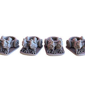 Halflings - Chicken Chariots - 10mm Detailed Miniatures oldhammer warmaster kings of war