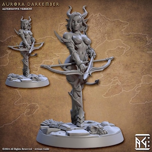 Aurora Darkember - Artisan Guild - DnD Tabletop Games - Resin Miniature