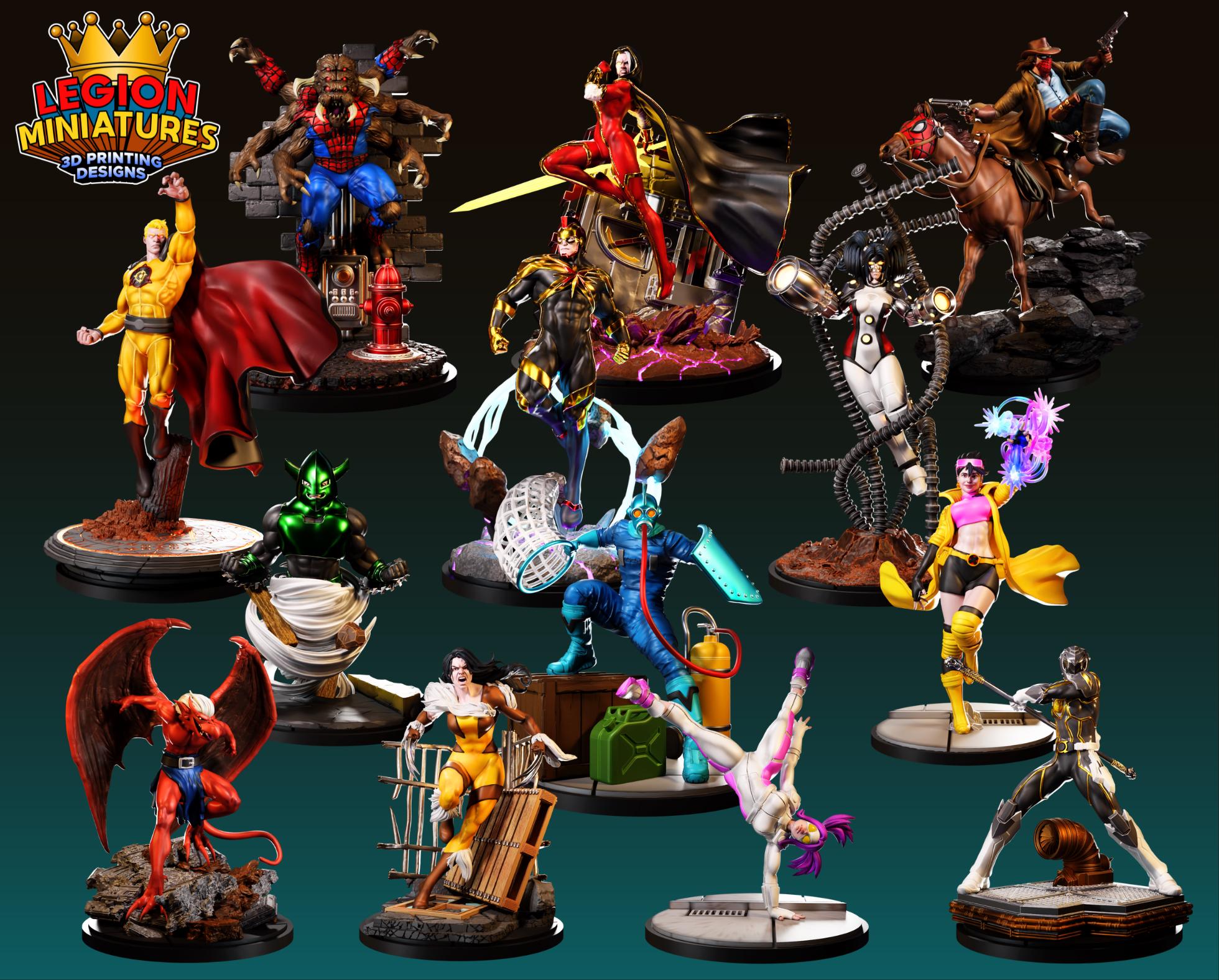 X men miniature - Etsy 日本