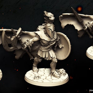 Spartans - God Ares - Francesca Musumeci - DnD Tabletop Games - Resin Miniature