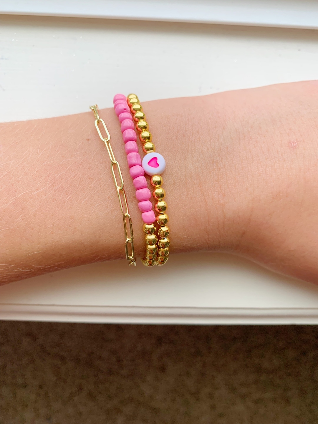 Preppy Chain Preppy Gold Paperclip Chain - Etsy