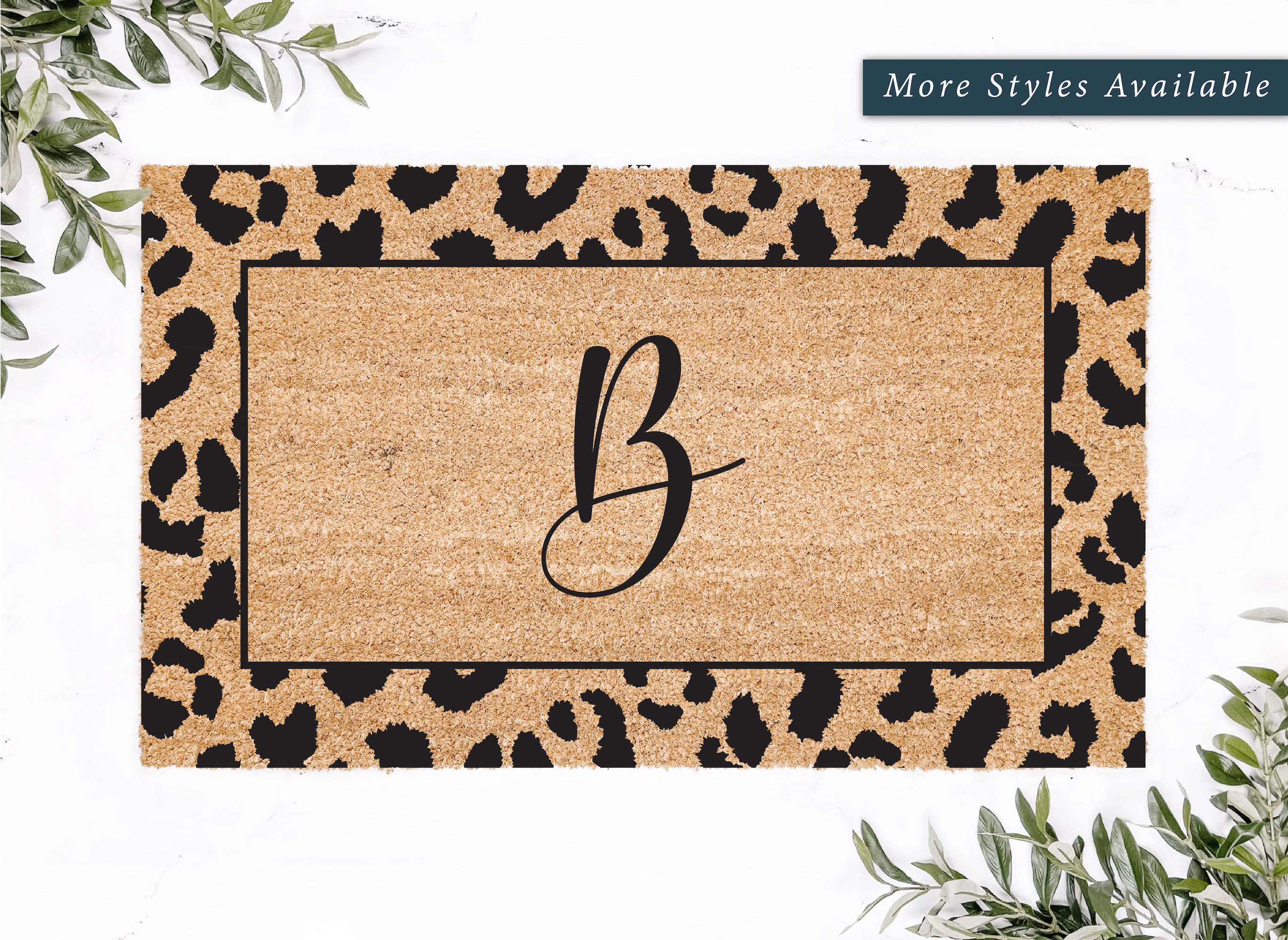 Cool Leopard Print Large Carpet Entry Door Mat Indoor And - Temu