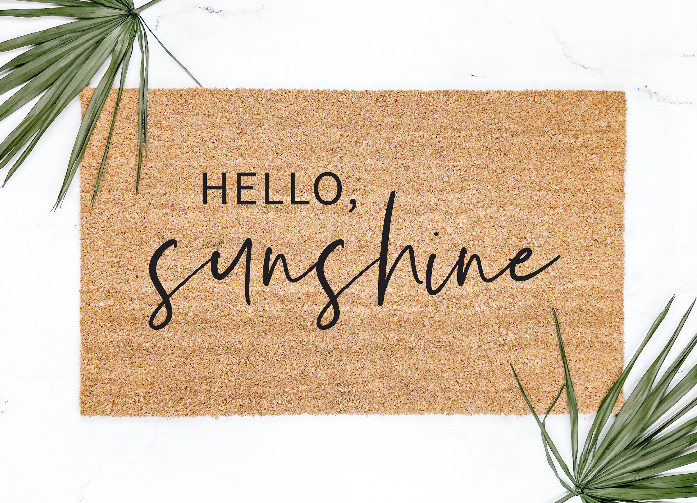 Hello Sunshine Gartenflagge Aus Jute – Doppelseitig, 30,5x45,7 Cm, Wetterfest Für Hof & Balkon